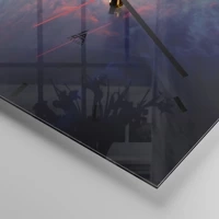 Esfera sin numeración, con rayas