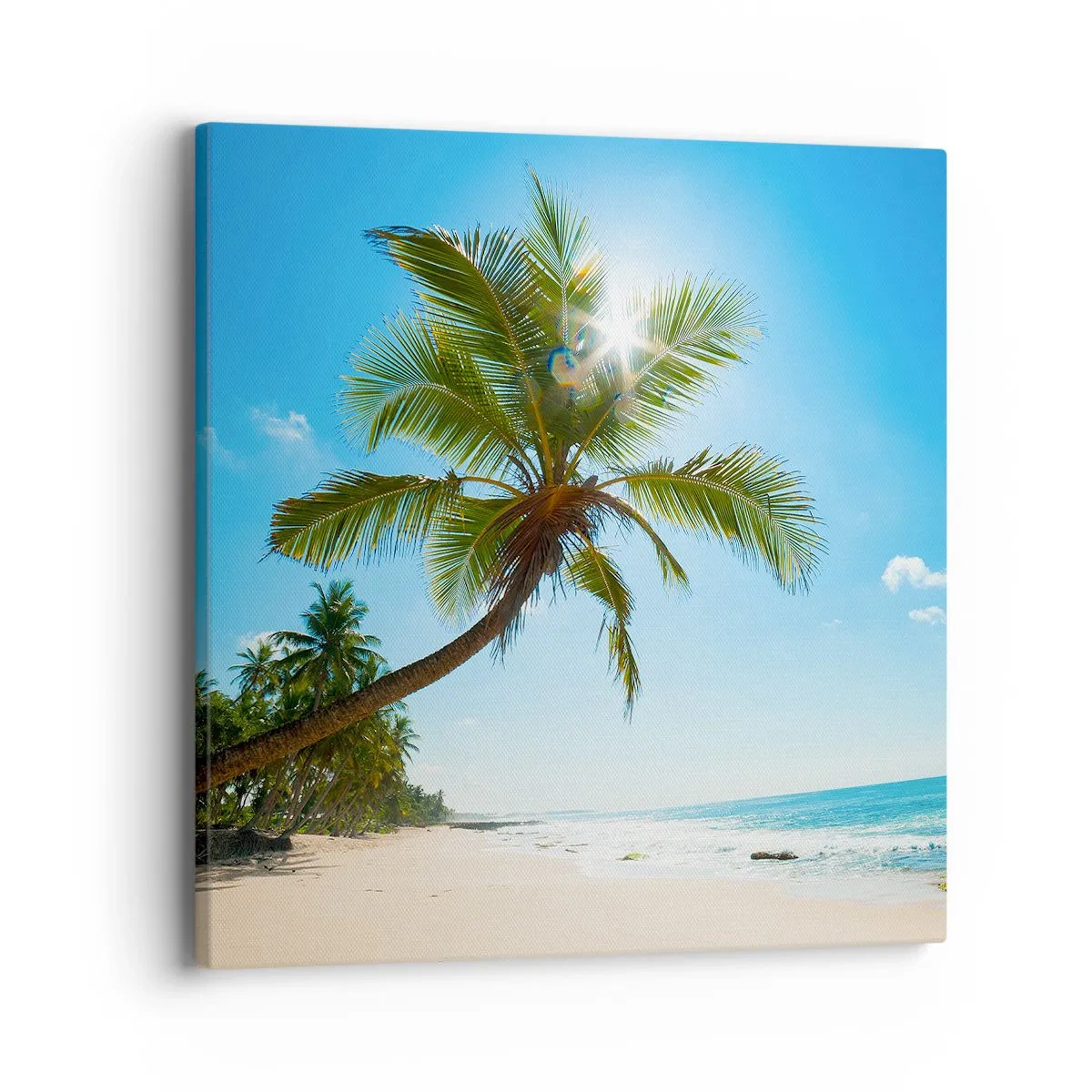 Cuadro sobre lienzo - Impresión de Imagen - Mi lugar privado - 40x40 cm