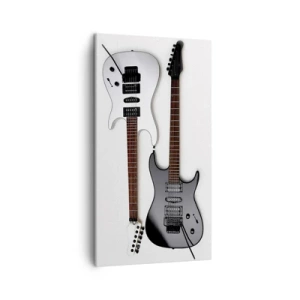 Cuadro sobre lienzo - Impresión de Imagen - Armonía de formas - 45x80 cm