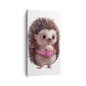 Cuadro sobre lienzo - Impresión de Imagen - La celebración es diaria - 45x80 cm