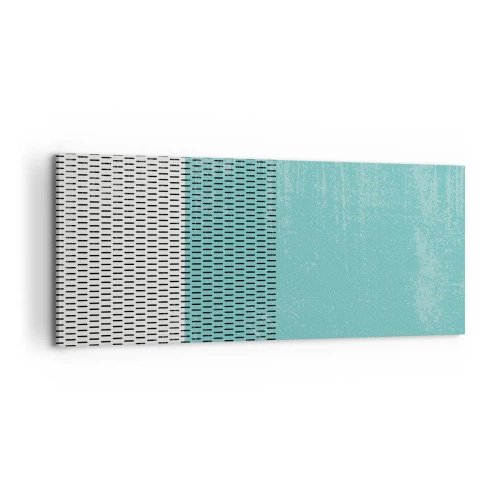 Cuadro sobre lienzo - Impresión de Imagen - Composición equilibrada - 100x40 cm