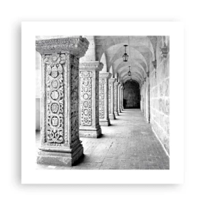 Póster - ¿Y adónde nos llevará...? - 40x40 cm