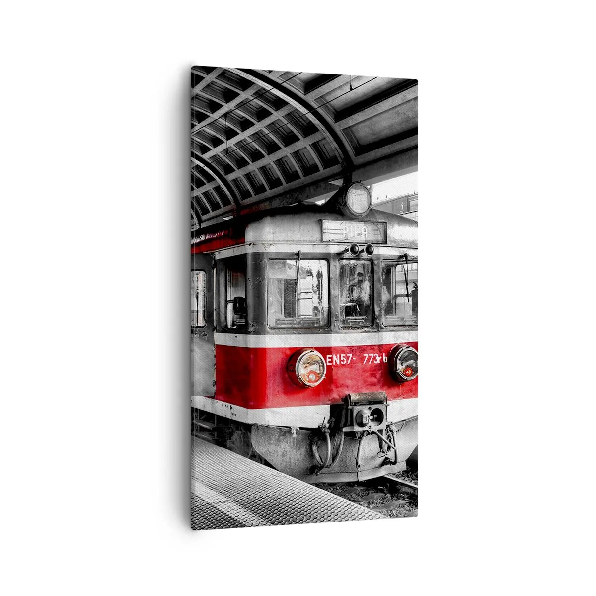 Cuadro sobre lienzo - Impresión de Imagen - ¿El viaje de su vida? - 55x100 cm