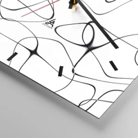 Esfera sin numeración, con rayas