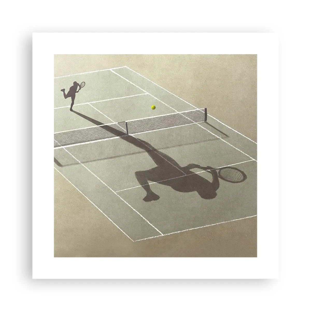 Póster - Véncete a ti mismo - 40x40 cm