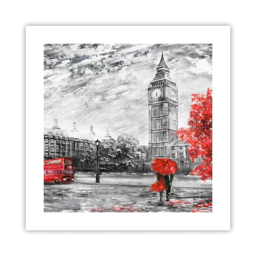 Póster - Un día emocionante - 40x40 cm