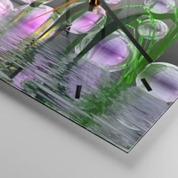 Esfera sin numeración, con rayas