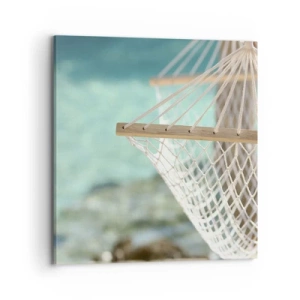 Cuadro sobre lienzo - Impresión de Imagen - Momento de relax - 70x70 cm