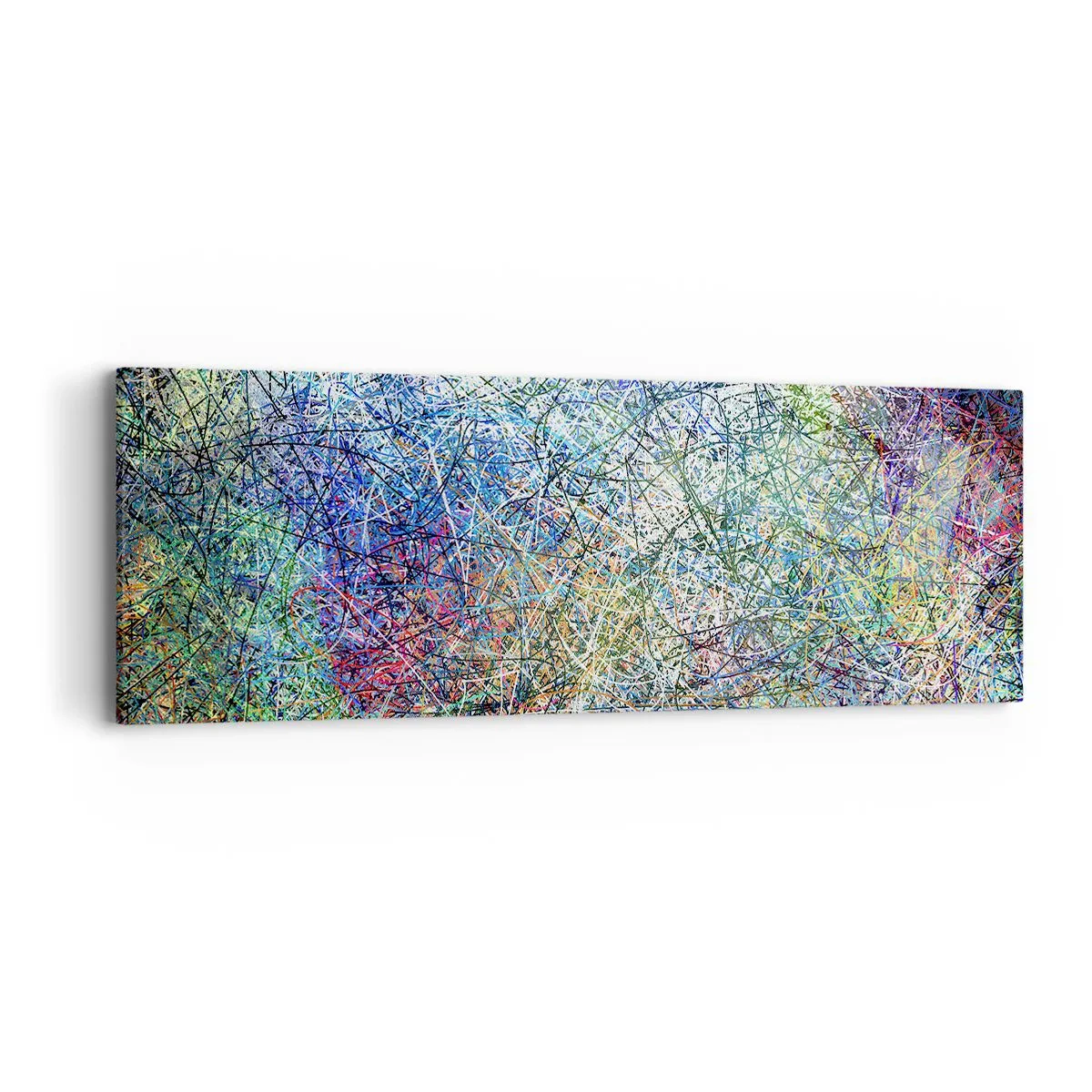 Cuadro sobre lienzo - Impresión de Imagen - No es tan fácil - 90x30 cm