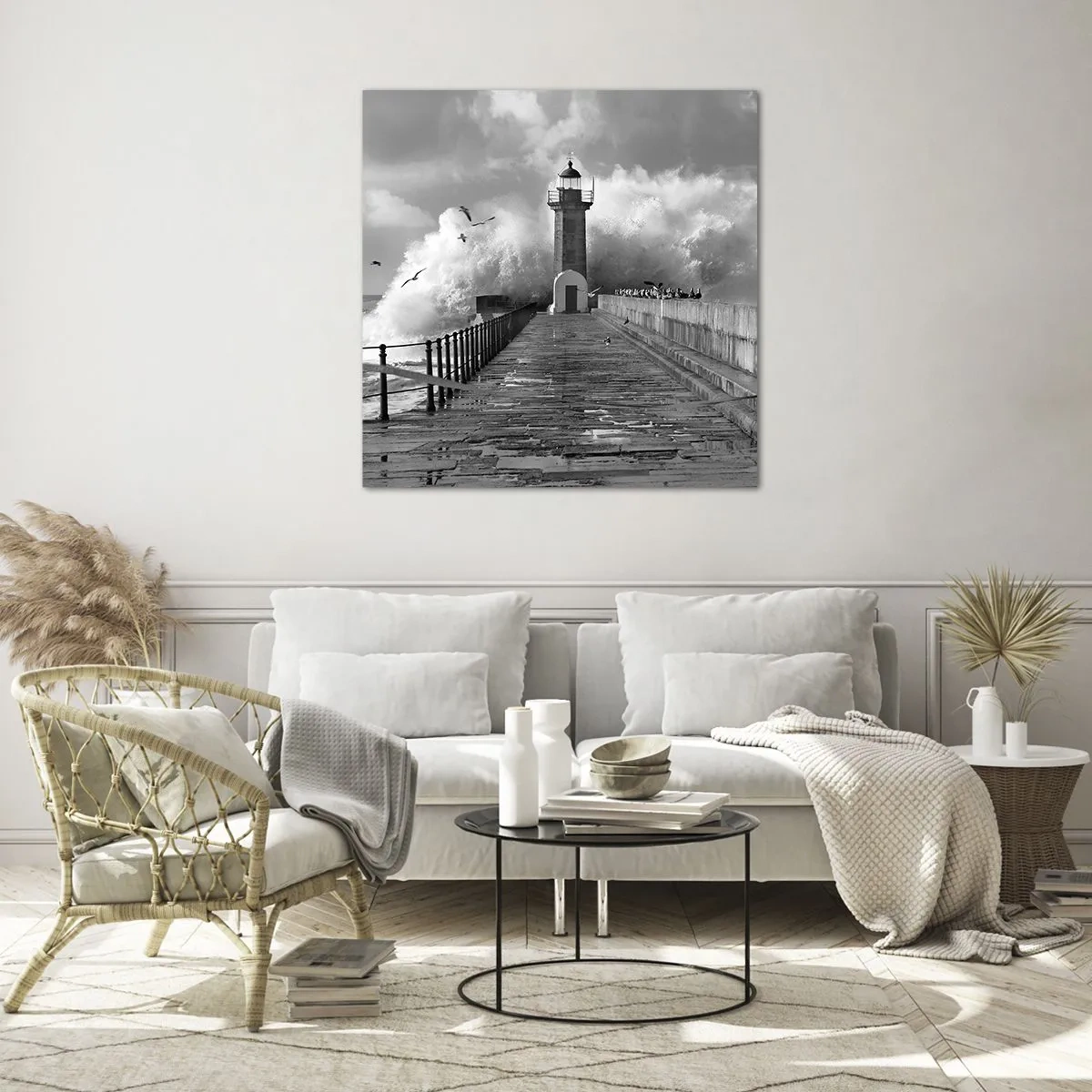 Cuadro sobre vidrio - Impresiones sobre Vidrio - Audaz - 60x60 cm