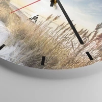 Esfera sin numeración, con rayas