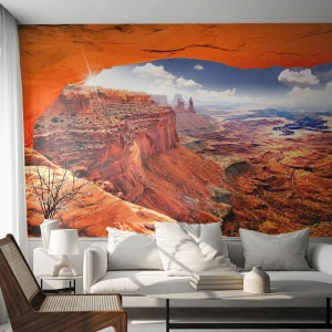 Fotomural personalizado Autoadhesivo Deluxe Sticker - Tallado por la propia naturaleza - Paisaje, Parque Nacional Arizona, gran Cañón