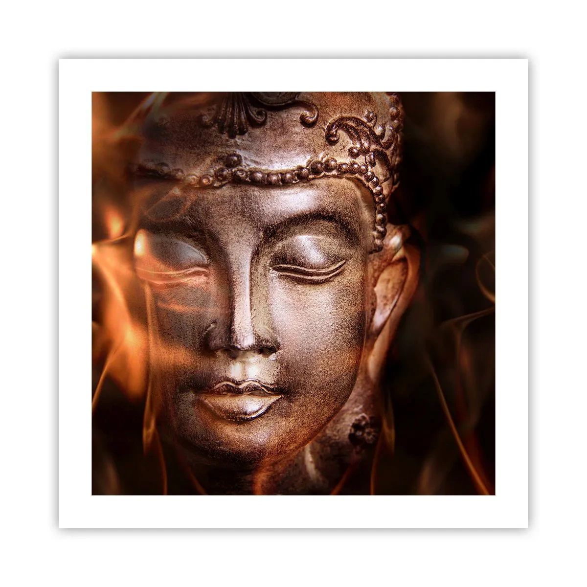 Póster - Solo existe el aquí y el ahora - 50x50 cm