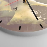 Esfera sin numeración, con rayas