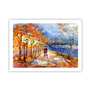 Póster - Juntos hasta el límite del tiempo - 70x50 cm
