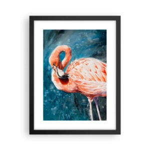 Póster en marco negro - Decorativo por naturaleza - 30x40 cm