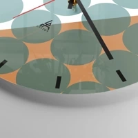 Esfera sin numeración, con rayas