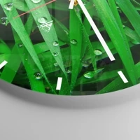 Esfera sin numeración, con rayas