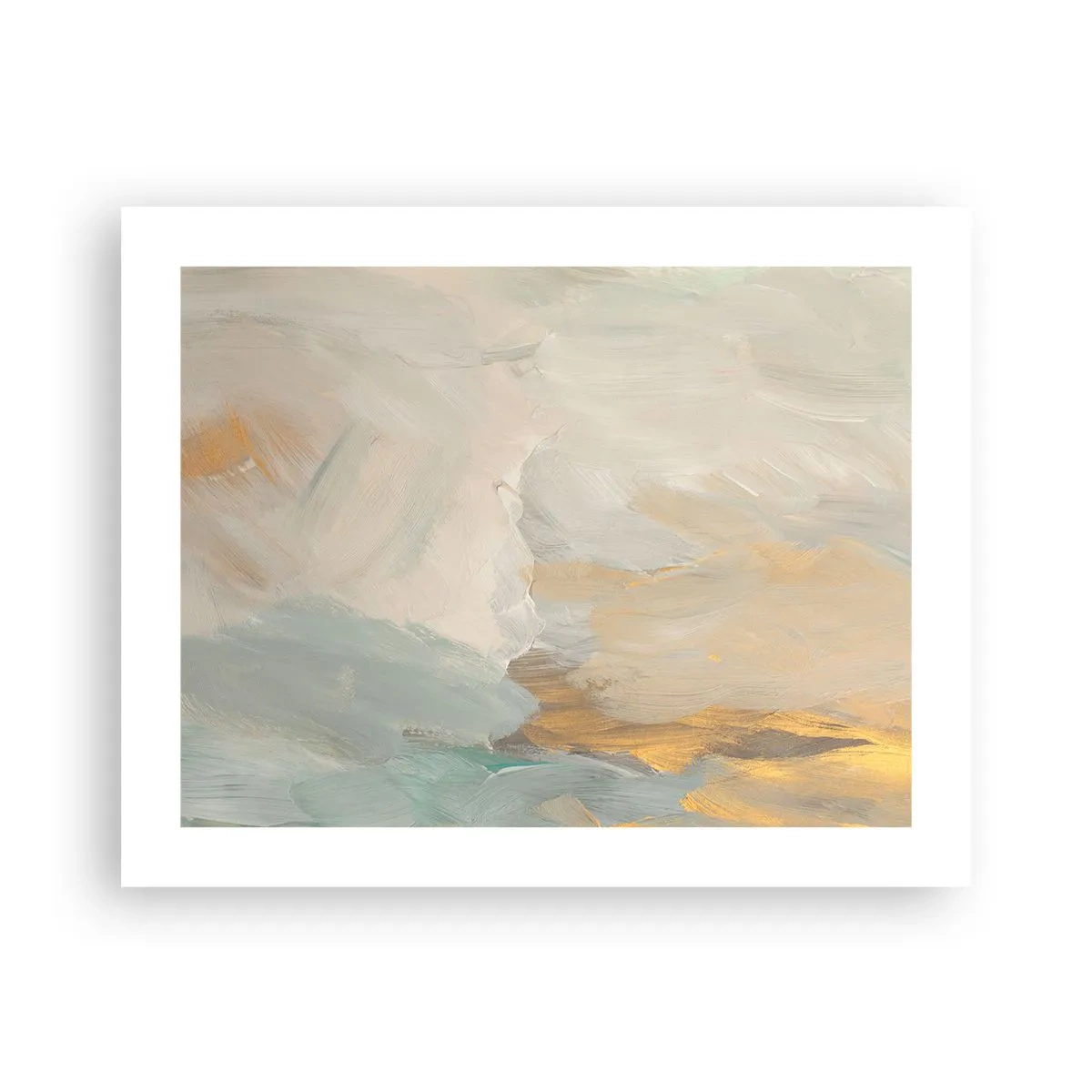 Póster - Abstracción - una tierra de dulzura - 50x40 cm