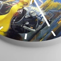 Esfera sin numeración, con rayas