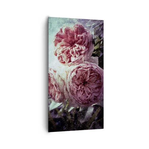 Cuadro sobre lienzo - Impresión de Imagen - En un ambiente romántico - 65x120 cm