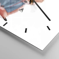 Esfera sin numeración, con rayas