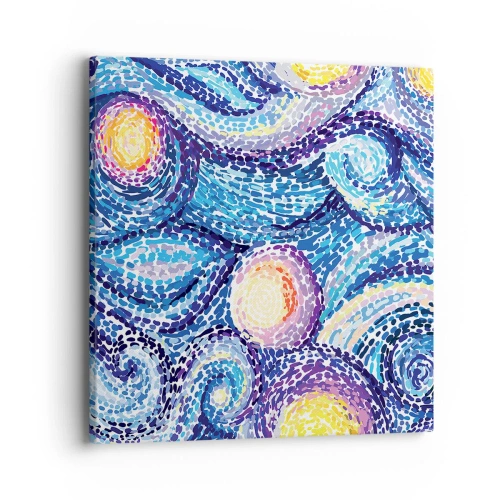 Cuadro sobre lienzo - Impresión de Imagen - De un cuadro de Van Gogh - 40x40 cm