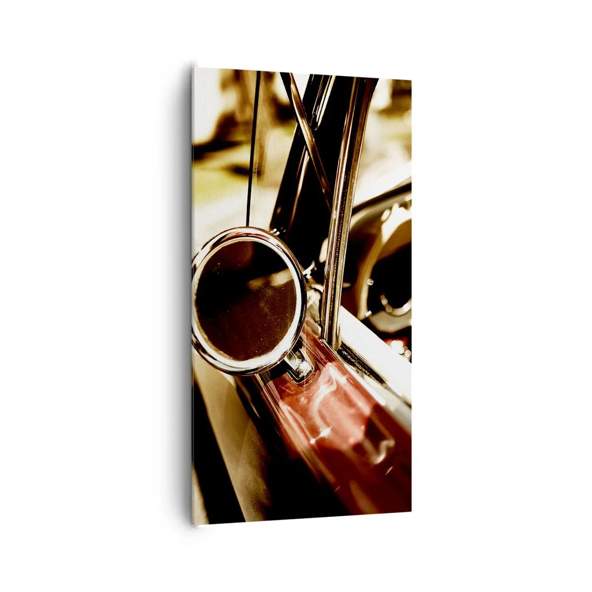 Cuadro sobre lienzo - Impresión de Imagen - Un coche con alma - 65x120 cm