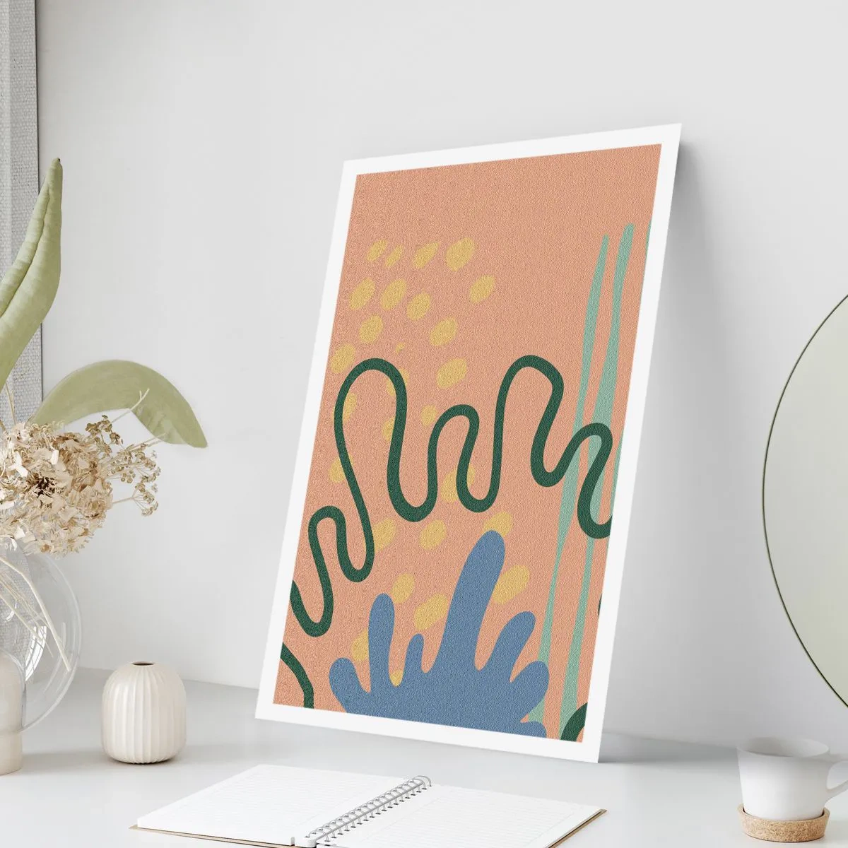 Póster - Abstracción: la diversidad de la naturaleza - 70x100 cm