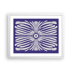 Póster en marco blanco - Inspiraciones étnicas - 50x40 cm