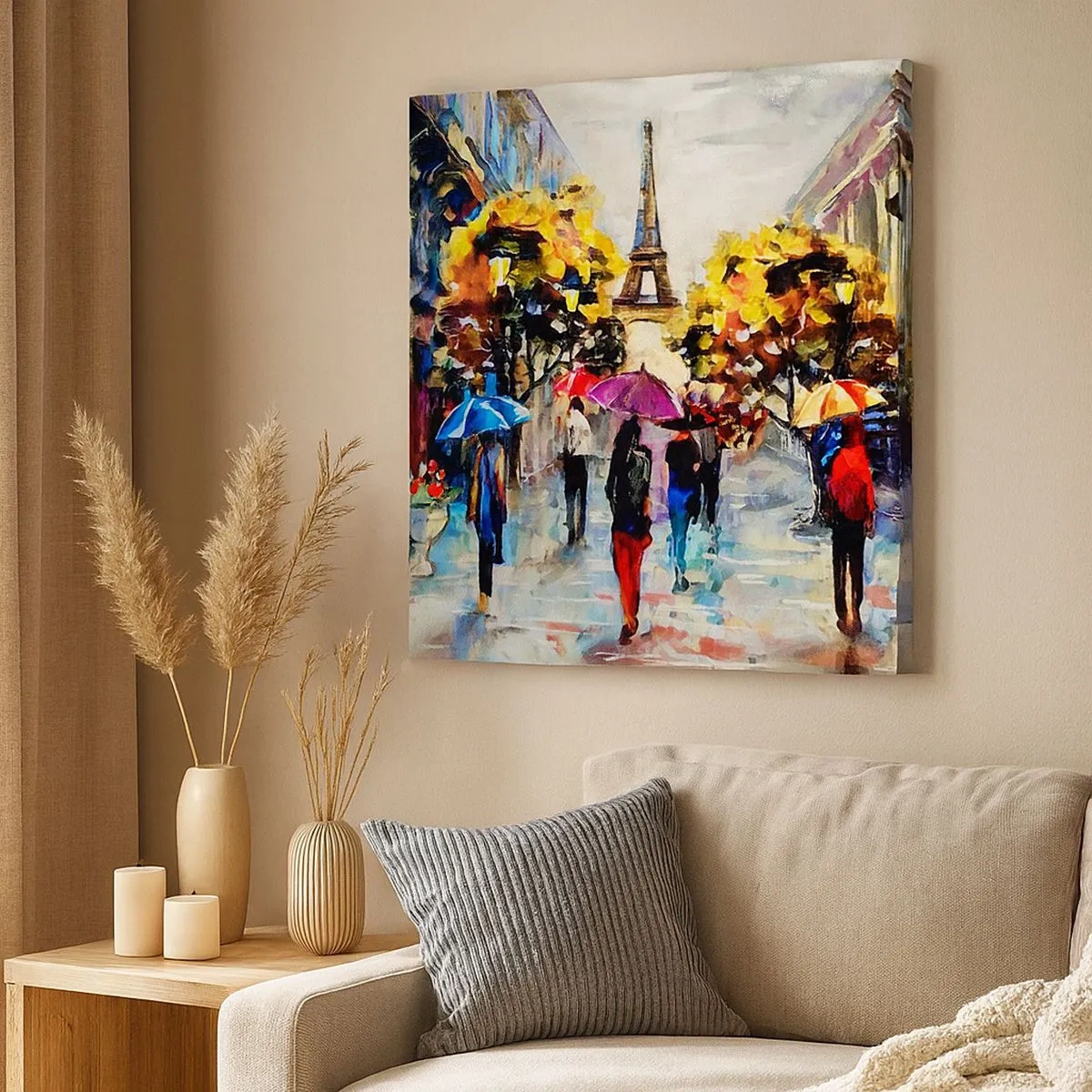 Cuadro sobre lienzo - Impresión de Imagen - Especialmente hermoso en otoño - 30x30 cm