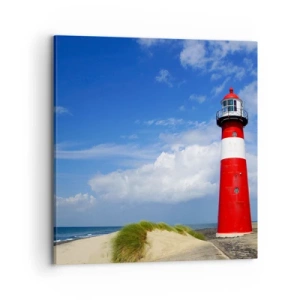 Cuadro sobre lienzo - Impresión de Imagen - Una soledad de ensueño - 70x70 cm