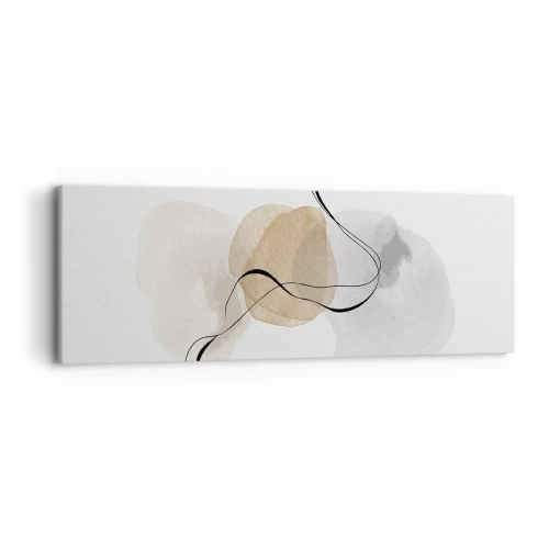 Cuadro sobre lienzo - Impresión de Imagen - Pompas de aire - 90x30 cm