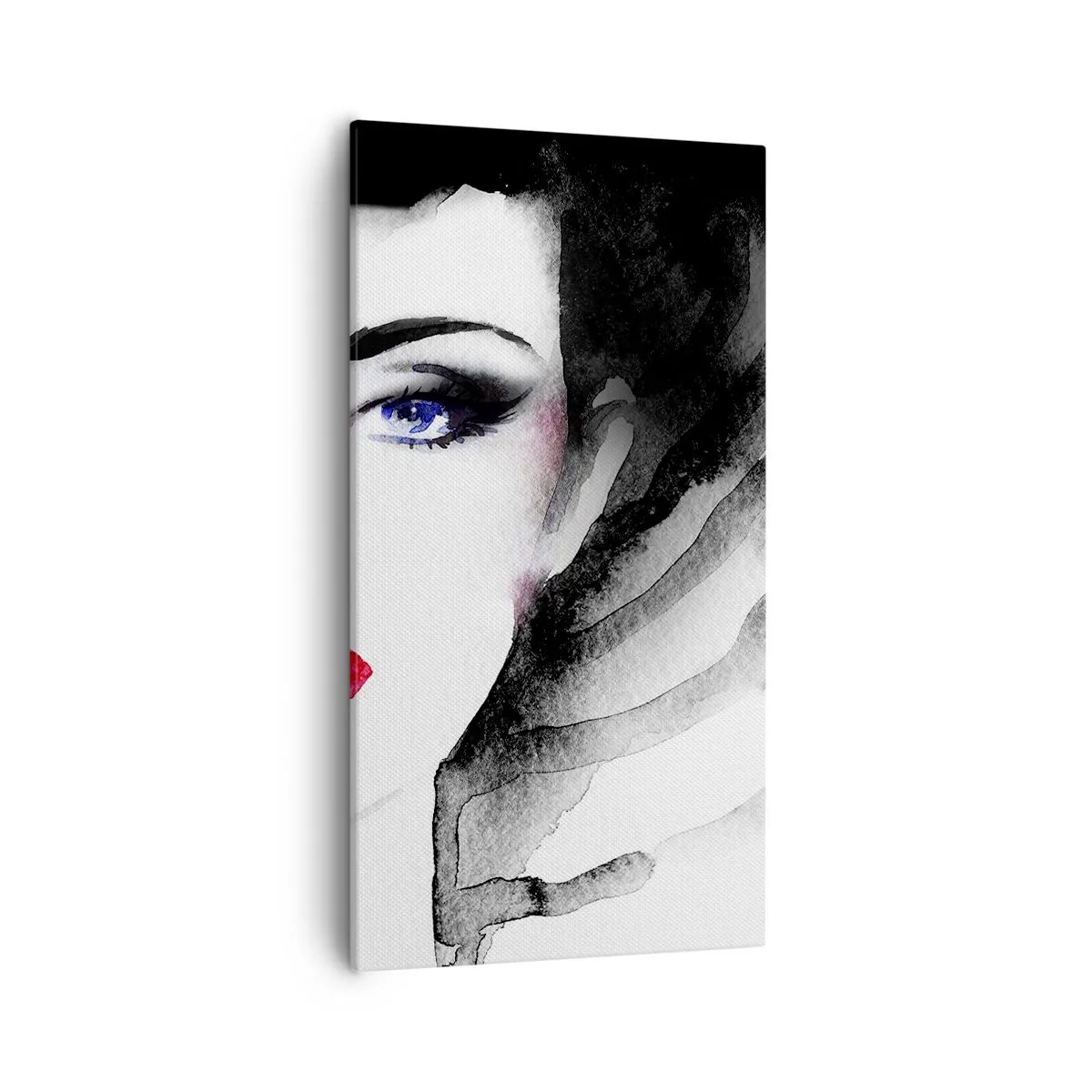 Cuadro sobre lienzo - Impresión de Imagen - Lenguaje no verbal - 55x100 cm