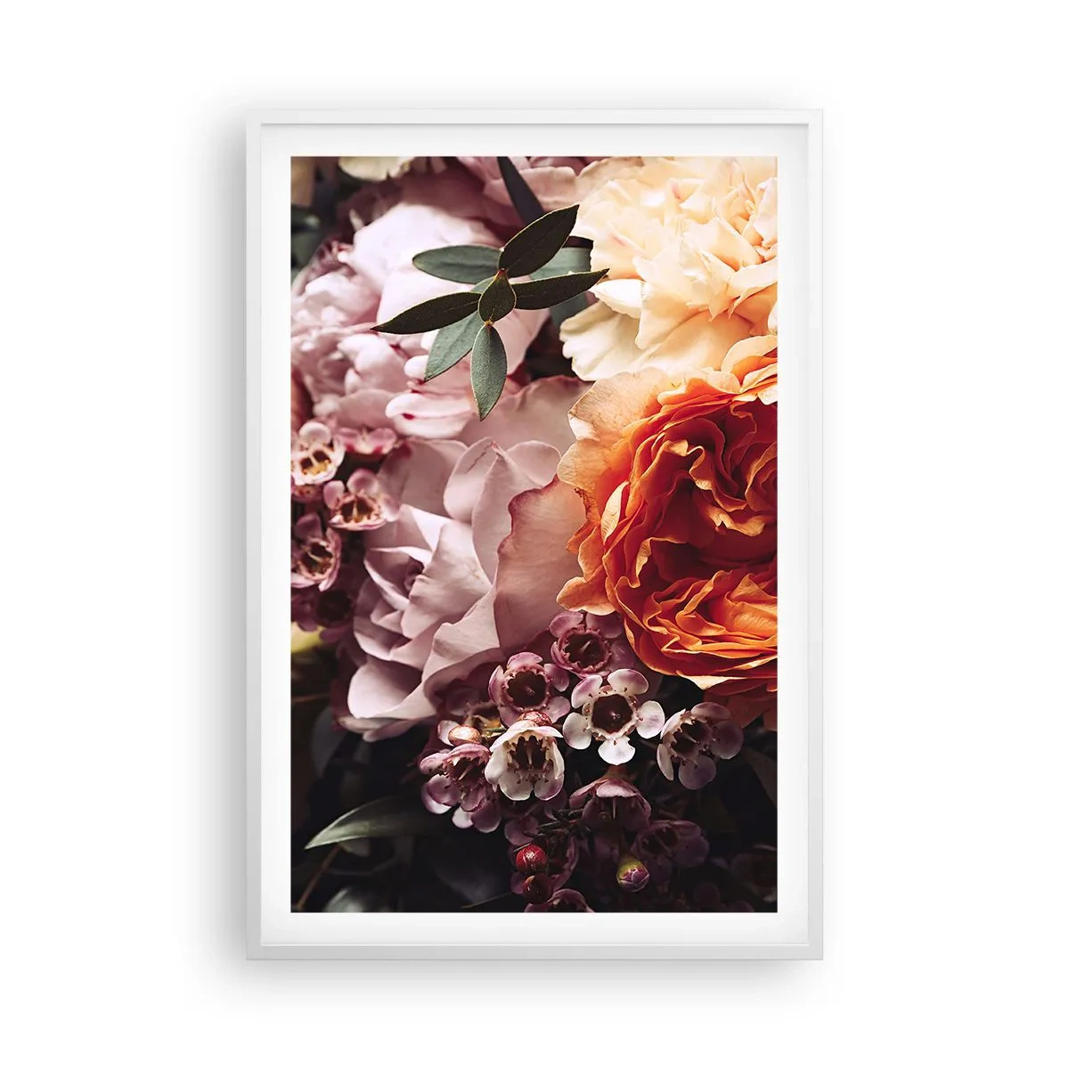 Póster en marco blanco - Belleza envolvente - 61x91 cm