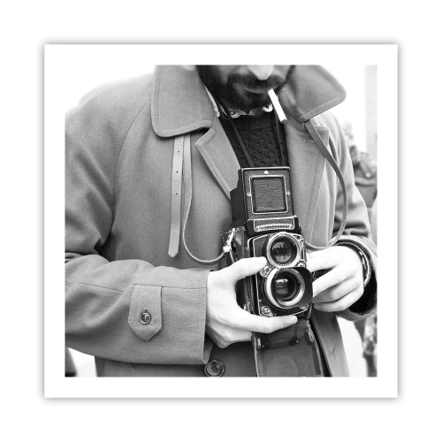 Póster - En estilo retro - 60x60 cm