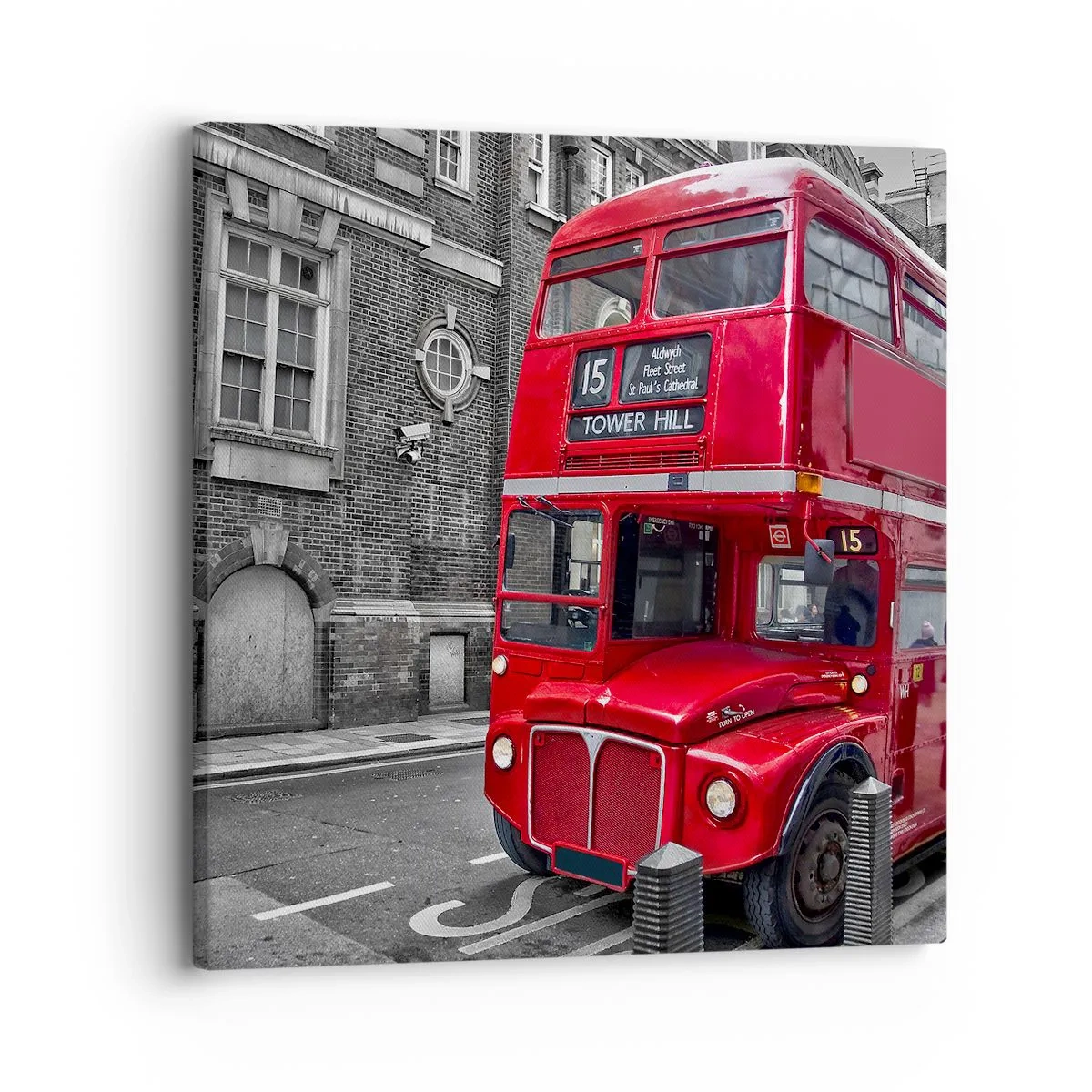 Cuadro sobre lienzo - Impresión de Imagen - El mismo de siempre - 30x30 cm