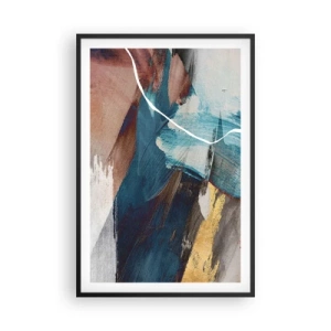 Póster en marco negro - Con estilo y energía - 61x91 cm