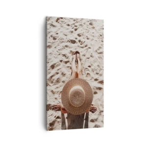 Cuadro sobre lienzo - Impresión de Imagen - Un tiempo de ensueño - 45x80 cm