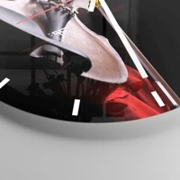 Esfera sin numeración, con rayas