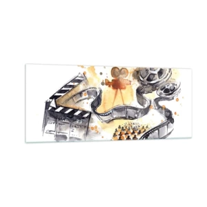 Cuadro sobre vidrio - Impresiones sobre Vidrio - En el país de los sueños - 100x40 cm