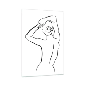 Cuadro sobre vidrio - Impresiones sobre Vidrio - Pose matinal - 70x100 cm