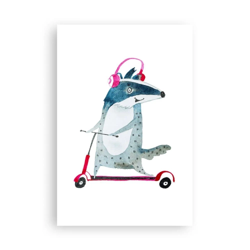 Póster - Alegrías de tejón - 61x91 cm