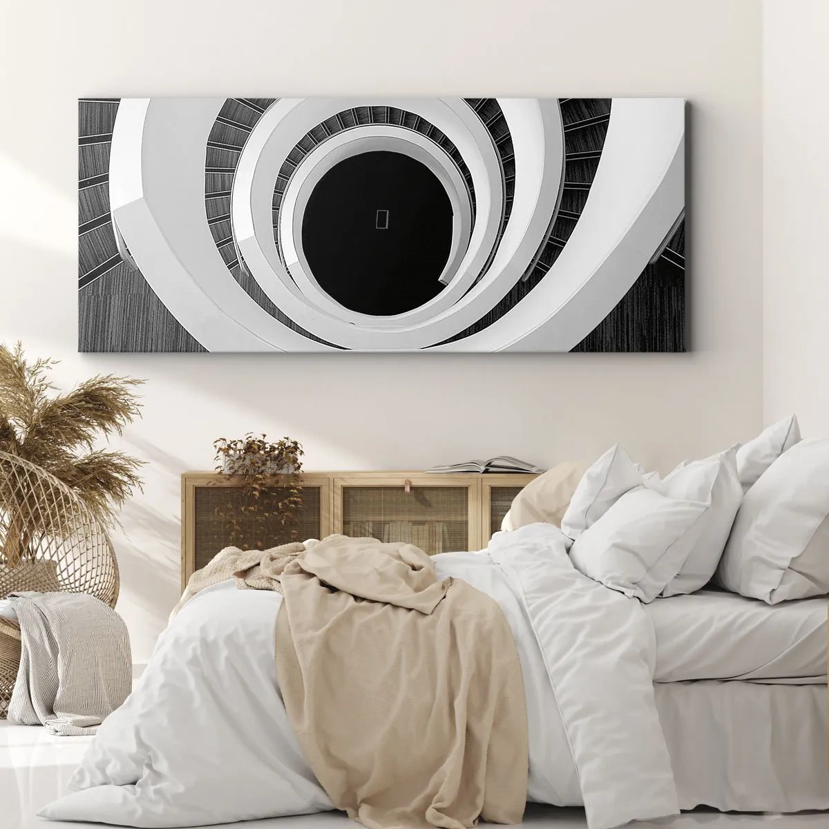 Cuadro sobre lienzo - Impresión de Imagen - Hacia el origen - 100x40 cm