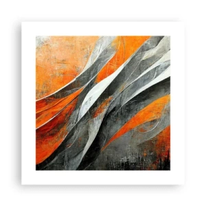 Póster - Calor y frío - 40x40 cm