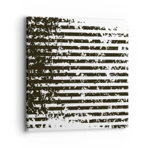 Cuadro sobre lienzo - Impresión de Imagen - Ritmo y ruido - 40x40 cm