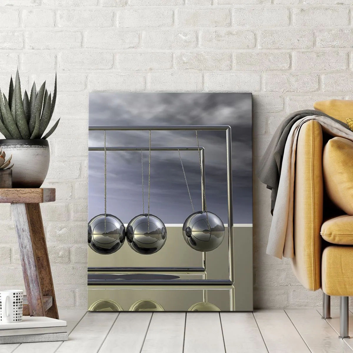 Cuadro sobre lienzo - Impresión de Imagen - La energía del mundo - 65x120 cm