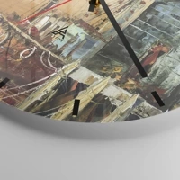 Esfera sin numeración, con rayas