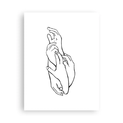 Póster - El tacto - 30x40 cm