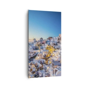 Cuadro sobre lienzo - Impresión de Imagen - La esencia de lo griego - 65x120 cm